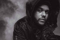 The Weeknd Billboard Singer Top Chart Black And White - Poster | Canvas Wall Art Print