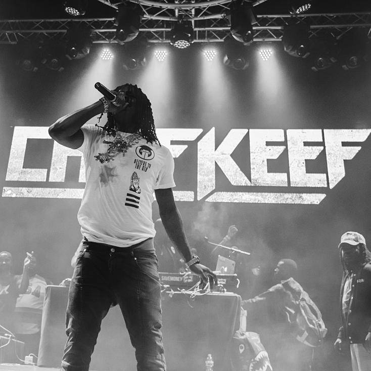 Chief Keef Rapper Black And White - Poster | Canvas Wall Art Print