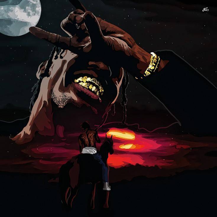Travis Scott Rodeo Art - Poster | Canvas Wall Art Print
