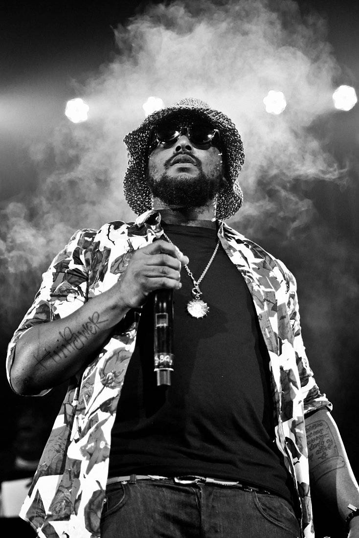 Schoolboy Q Black And White - Poster | Canvas Wall Art Print