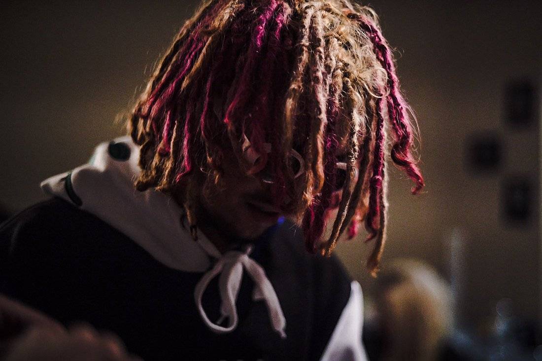 Lil Pump Hair - Poster | Canvas Wall Art Print