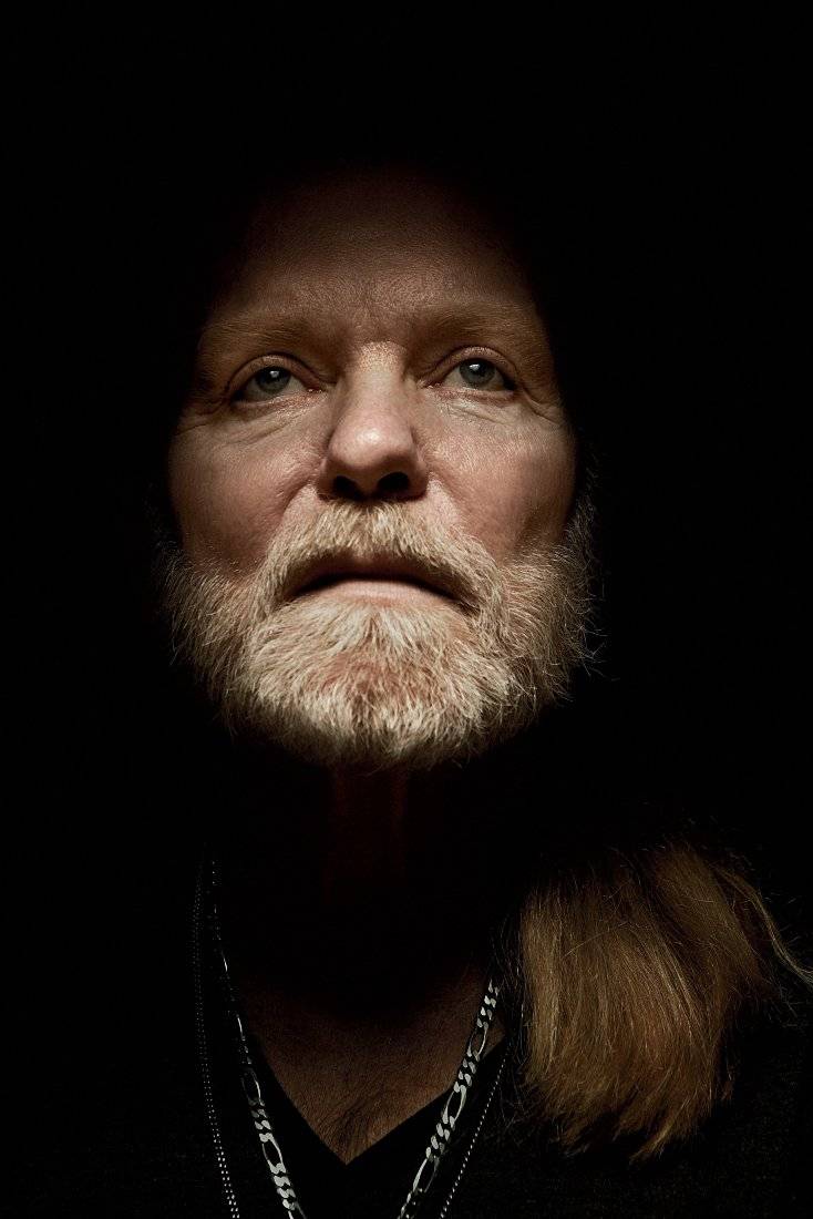 Face Gregg Allman Brothers - Poster | Canvas Wall Art Print