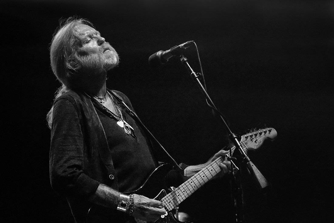 Gregg Allman Brothers Black And White - Poster | Canvas Wall Art Print