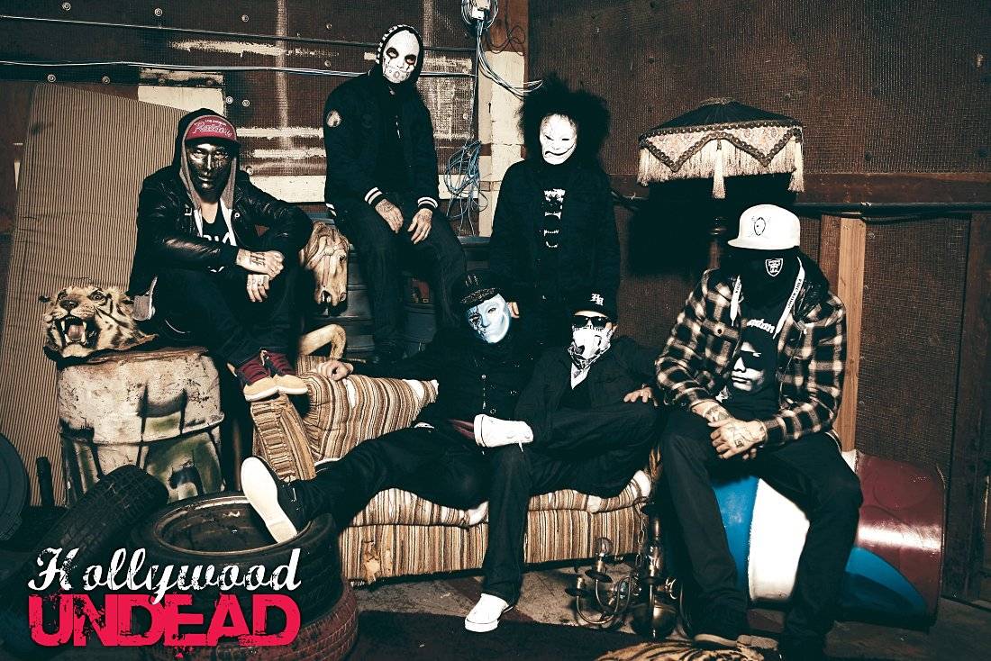 Pap Rock Hollywood Undead - Poster | Canvas Wall Art Print