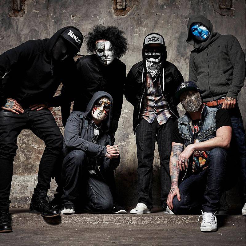 Pap Rock Group Band Hollywood Undead - Poster | Canvas Wall Art Print