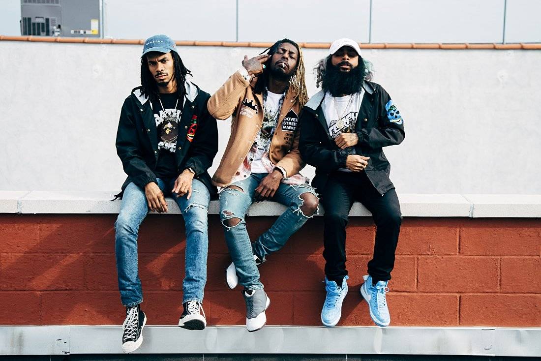 Rap Group Hip Hop Flatbush Zombies - Poster | Canvas Wall Art Print