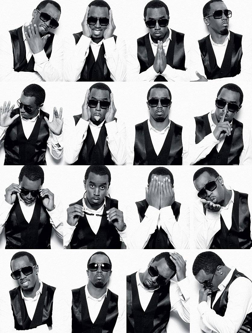 Mix Diddy Sean Combs - Poster | Canvas Wall Art Print