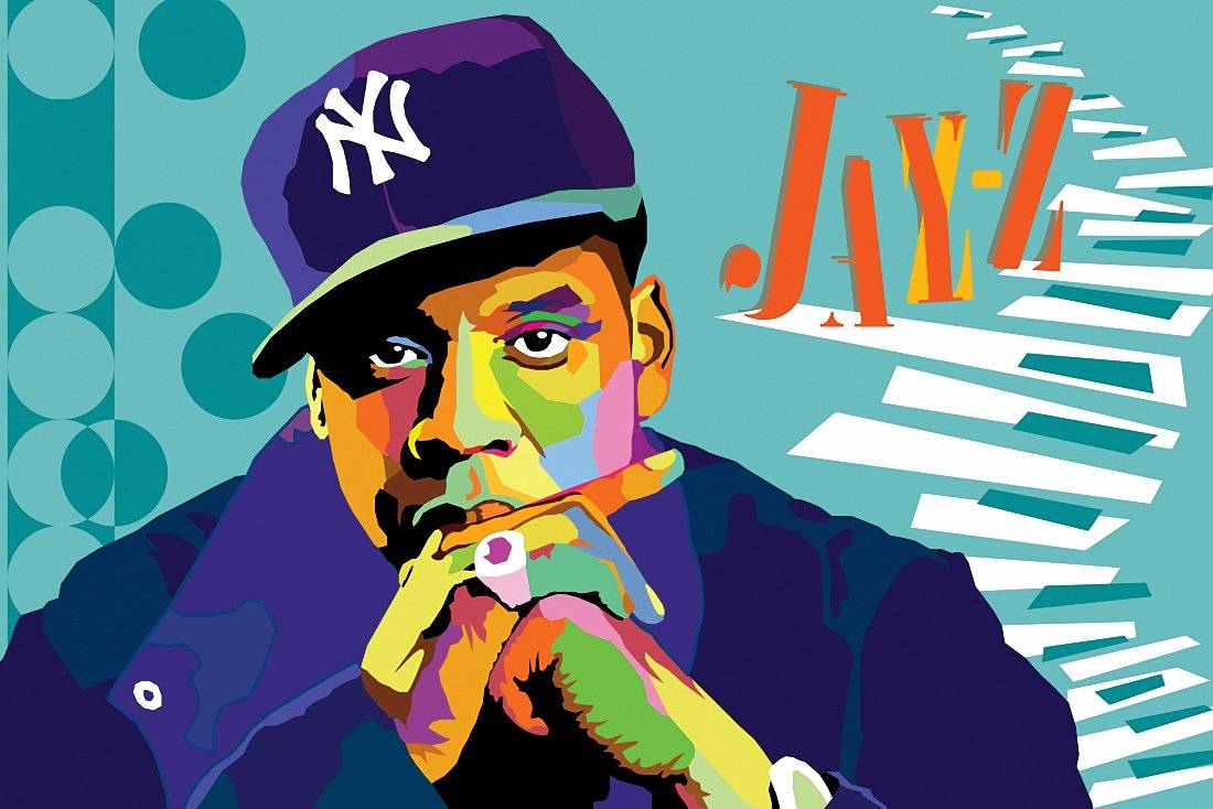 Jay Z Fan Art - Poster | Canvas Wall Art Print