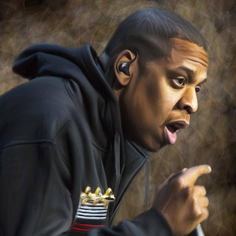 Jay Z Big Fan Art - Poster | Canvas Wall Art Print