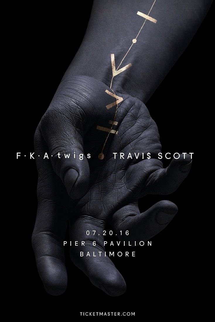 Fka Twigs Travis Scott - Poster | Canvas Wall Art Print
