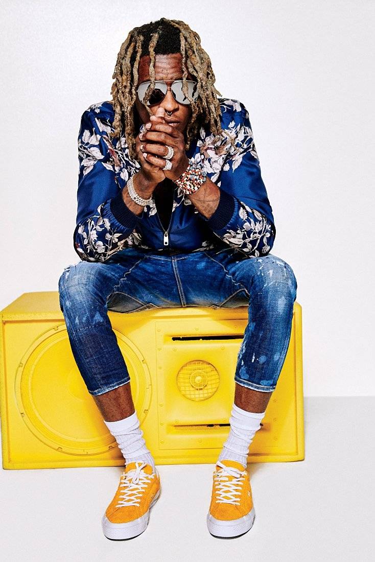 Young Thug Rapper - Poster | Canvas Wall Art Print