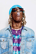 Young Thug Rapper Smoke - Poster | Canvas Wall Art Print