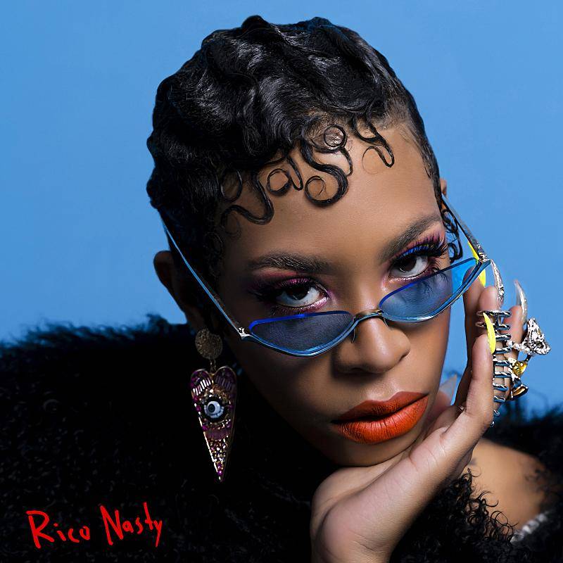 Rico Nasty Rapper Rap Face - Poster | Canvas Wall Art Print