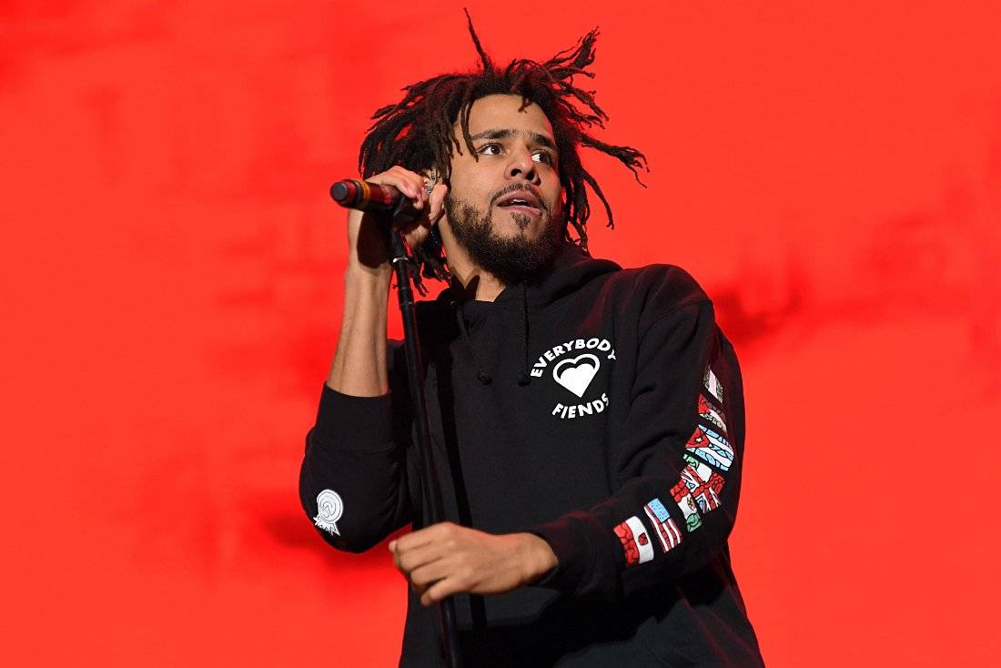 J Cole Live Rapper - Poster | Canvas Wall Art Print