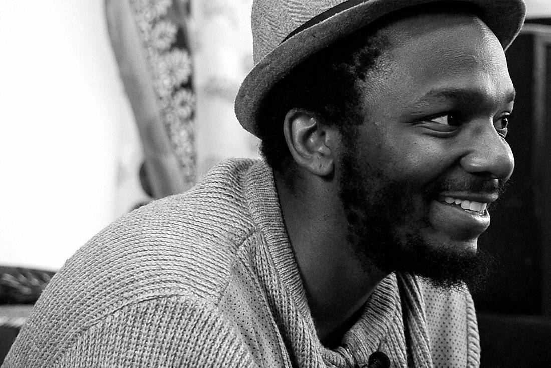 Denmark Vessey Rapper Monochrome - Poster | Canvas Wall Art Print