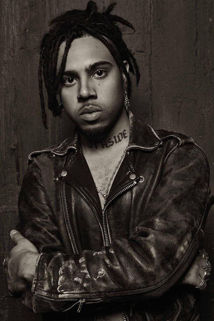 Vic Mensa Style Rapper - Poster | Canvas Wall Art Print