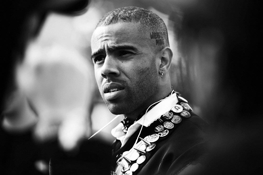 Vic Mensa Monochrome Style - Poster | Canvas Wall Art Print