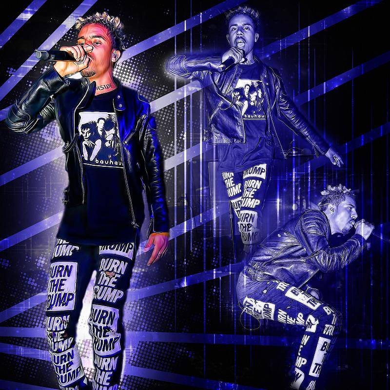 Vic Mensa Artwork Hip Hop Rap - Poster | Canvas Wall Art Print
