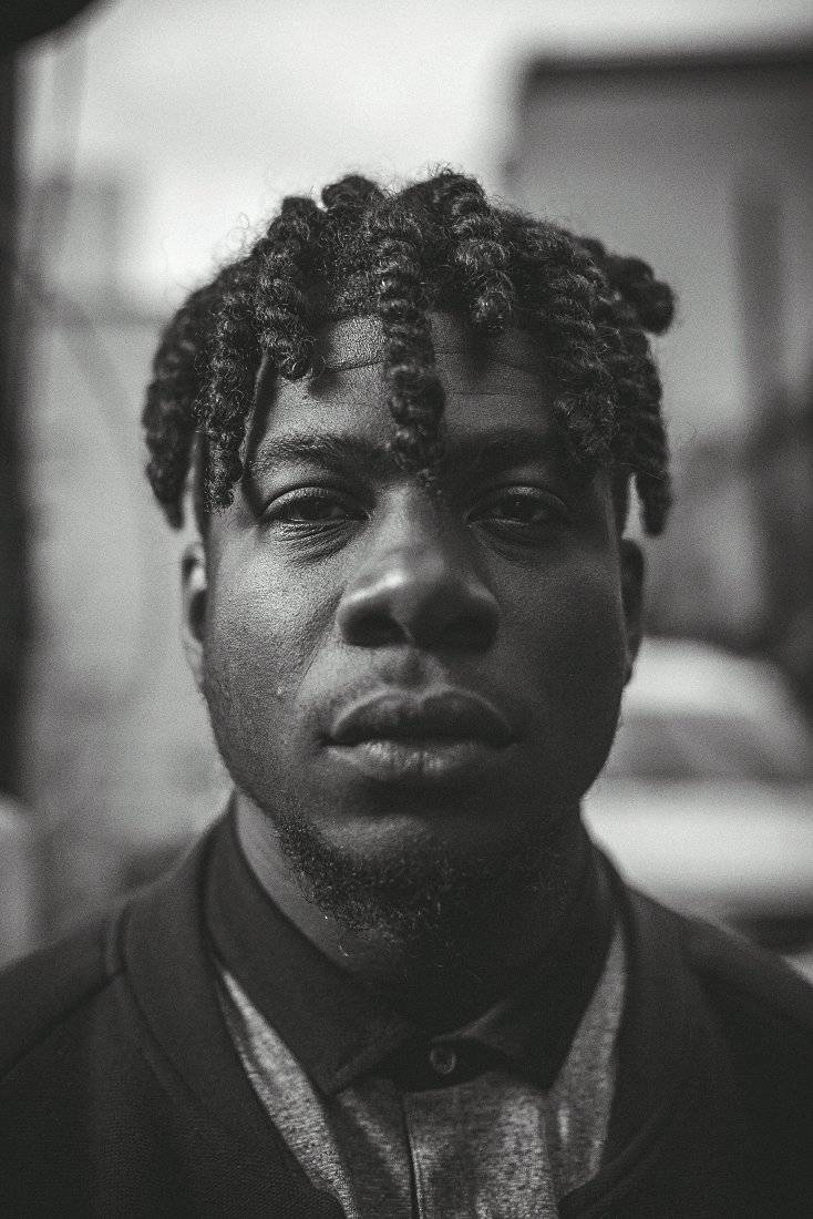 Mick Jenkins Face Monochrome - Poster | Canvas Wall Art Print