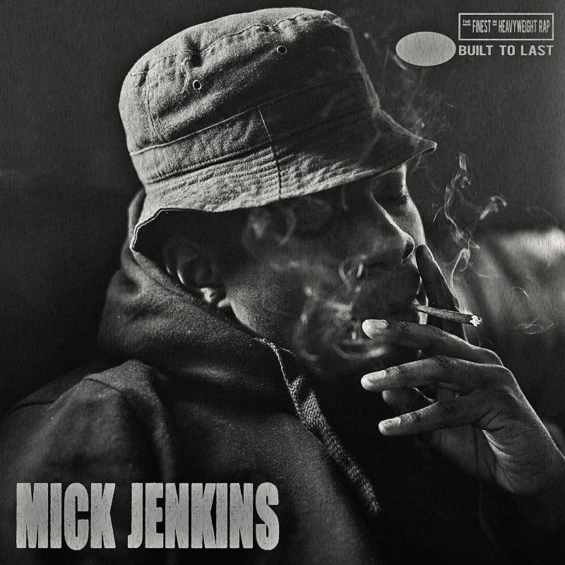 Mick Jenkins Monochrome - Poster | Canvas Wall Art Print
