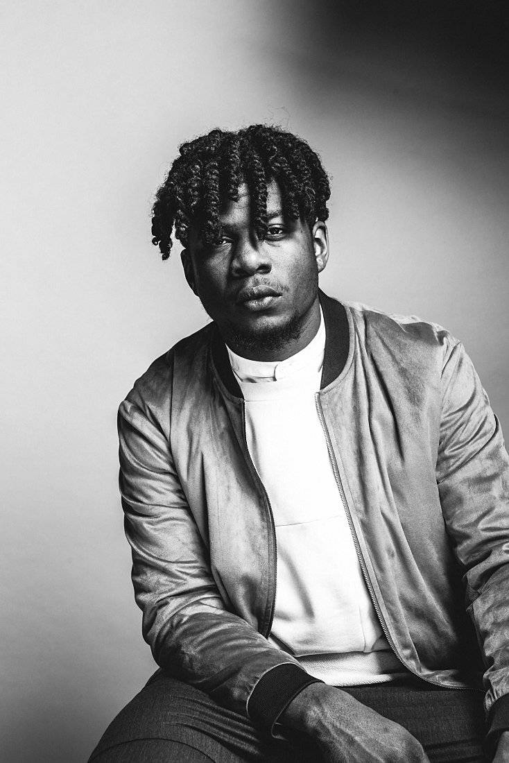 Mick Jenkins Rapper Monochrome - Poster | Canvas Wall Art Print