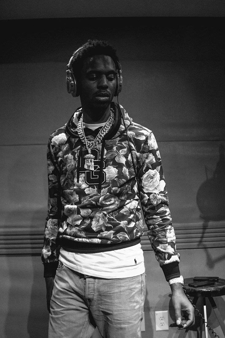 Young Dolph Monochrome Rap - Poster | Canvas Wall Art Print