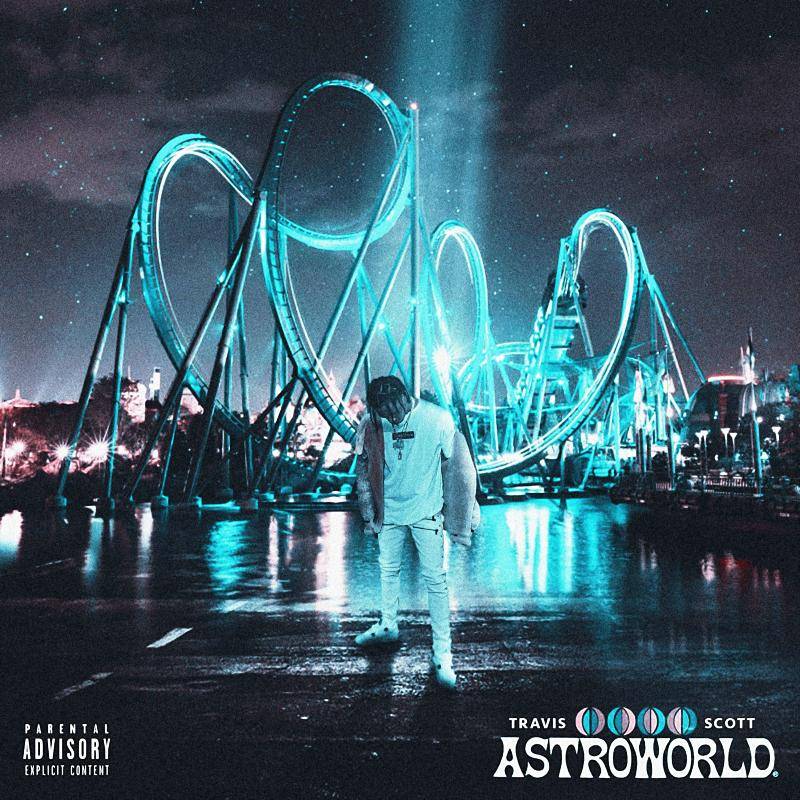 Travis Scott Astroworld - Poster | Canvas Wall Art Print