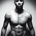 Trey Songz Body Tattoo Rapper - Poster | Canvas Wall Art Print