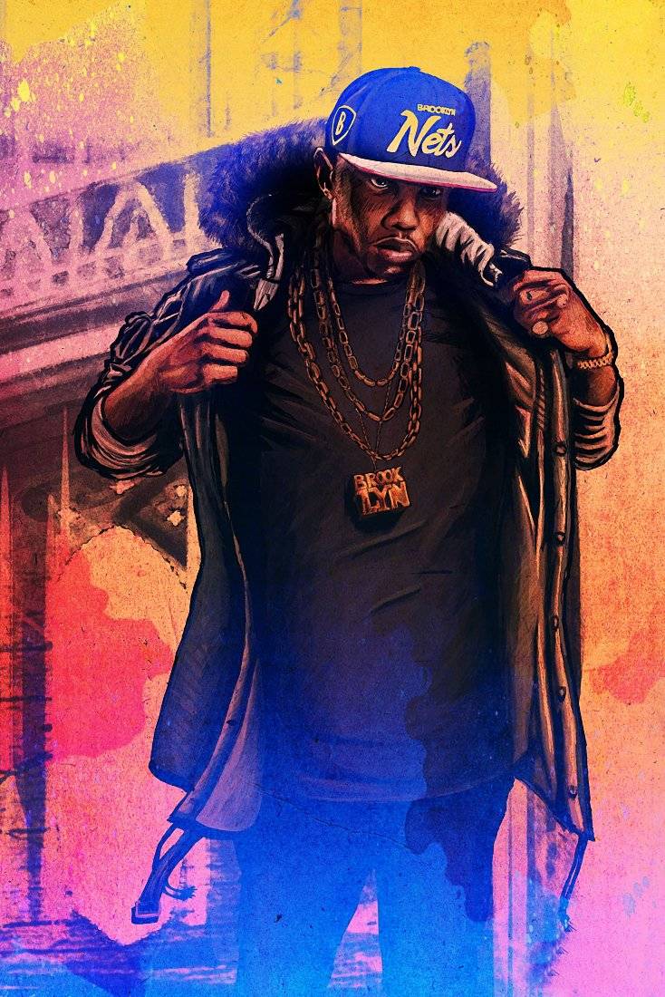Fabolous Rap Artwork - Poster | Canvas Wall Art Print