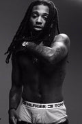 Jacquees Monochrome Rap - Poster | Canvas Wall Art Print