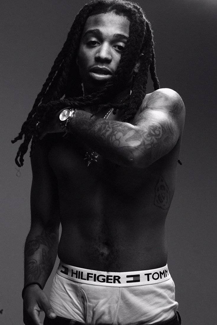 Jacquees Monochrome Rap - Poster | Canvas Wall Art Print