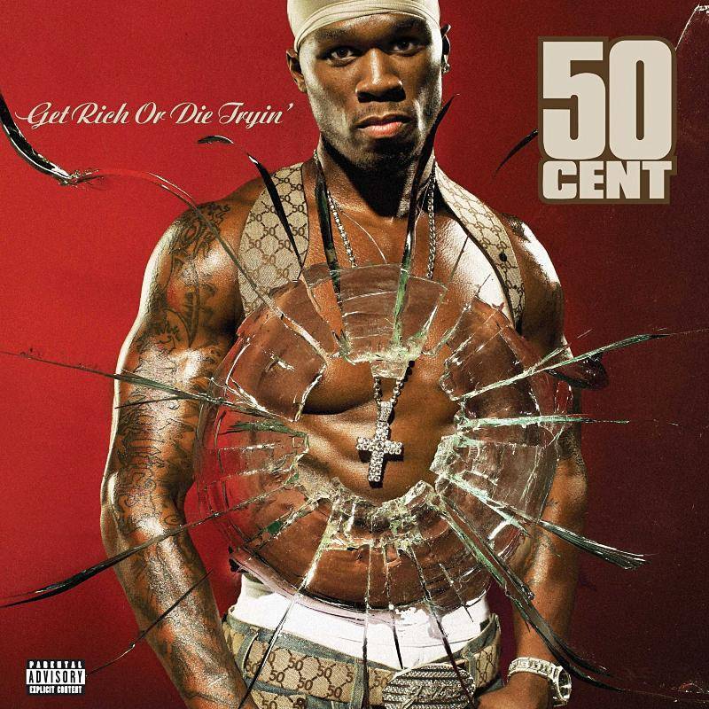50 Cent Body Tattoo - Poster | Canvas Wall Art Print