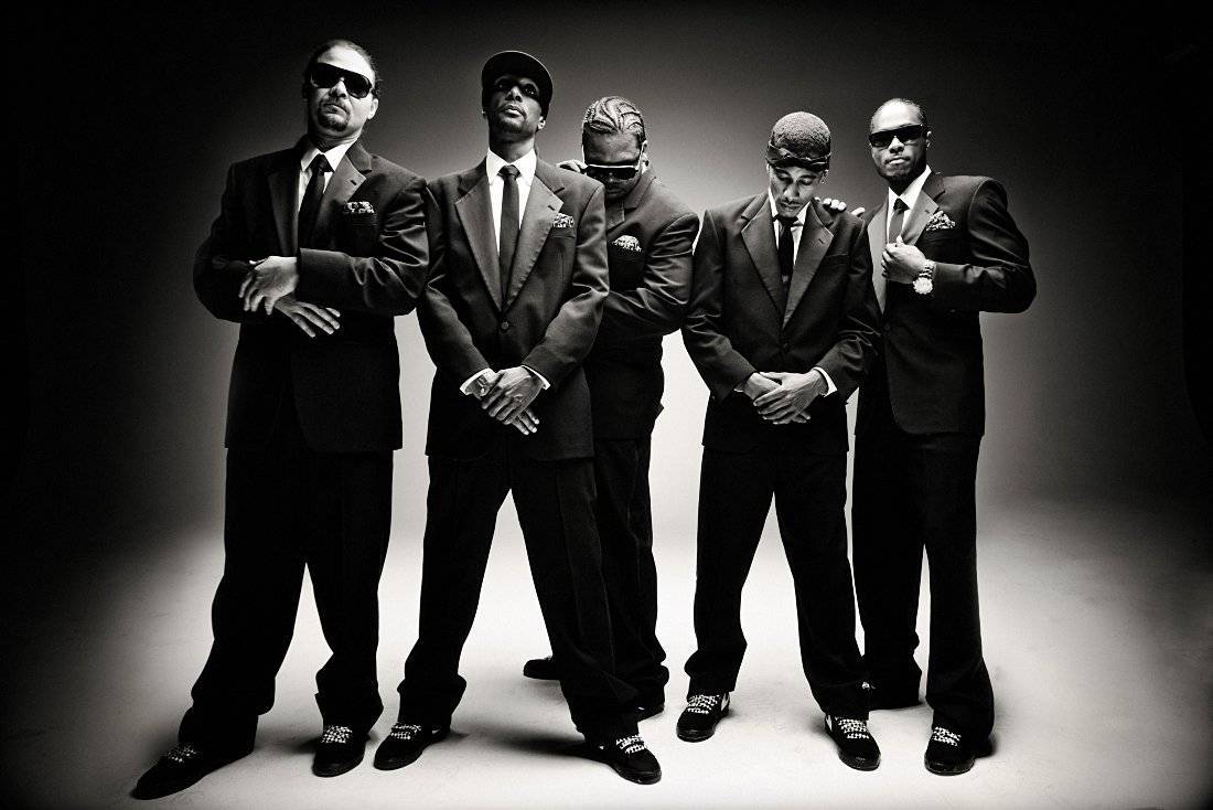 Bone Thugs N Harmony Black White - Poster | Canvas Wall Art Print