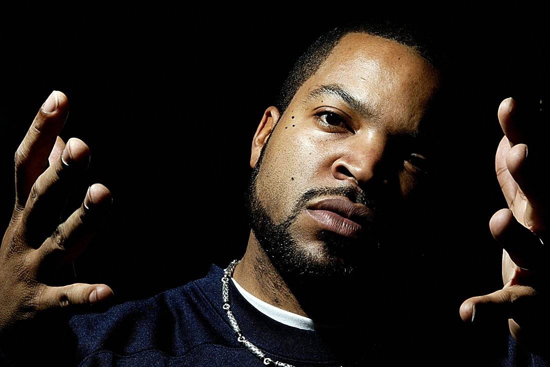 Ice Cube Face Rapper - Poster | Canvas Wall Art Print