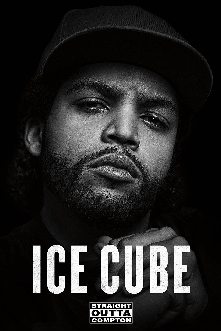 Ice Cube Face Rapper Hip Hop Photo - Poster | Canvas Wall Art Print