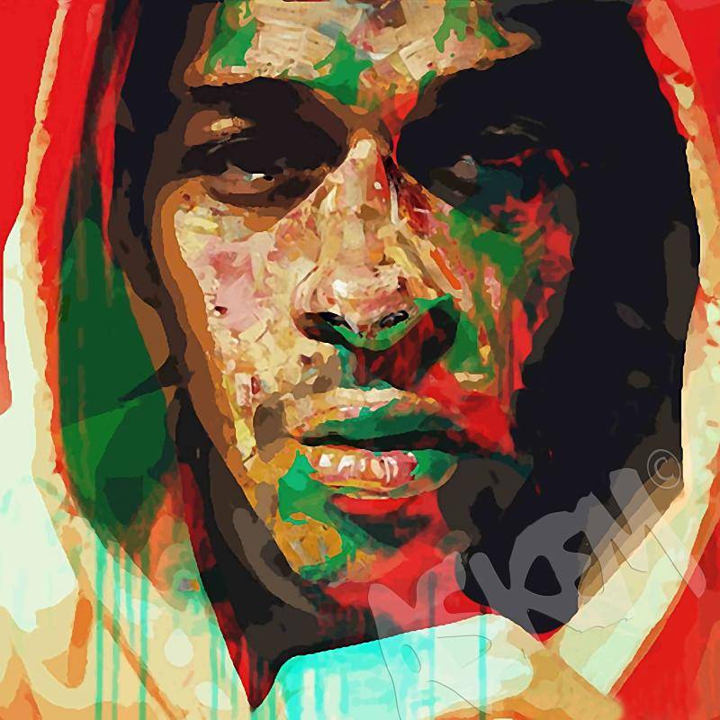 Rakim Rap Artwork - Poster | Canvas Wall Art Print
