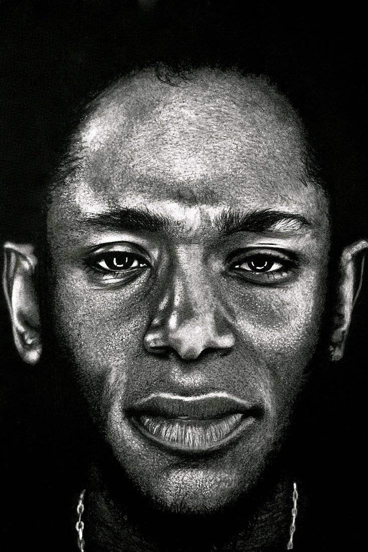 Mos Def Face Black White - Poster | Canvas Wall Art Print