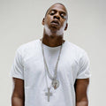 Jay Z Face Style Rap Paper - Poster | Canvas Wall Art Print