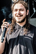 Post Malone Smoke Rapper - Poster | Canvas Wall Art Print
