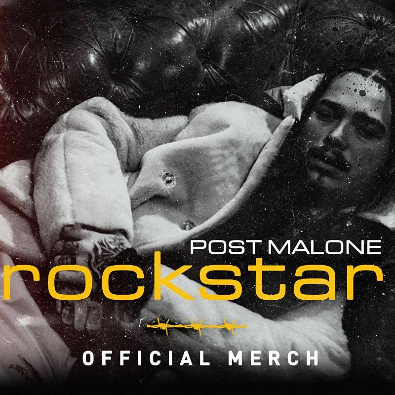 Post Malone Rockstar - Poster | Canvas Wall Art Print