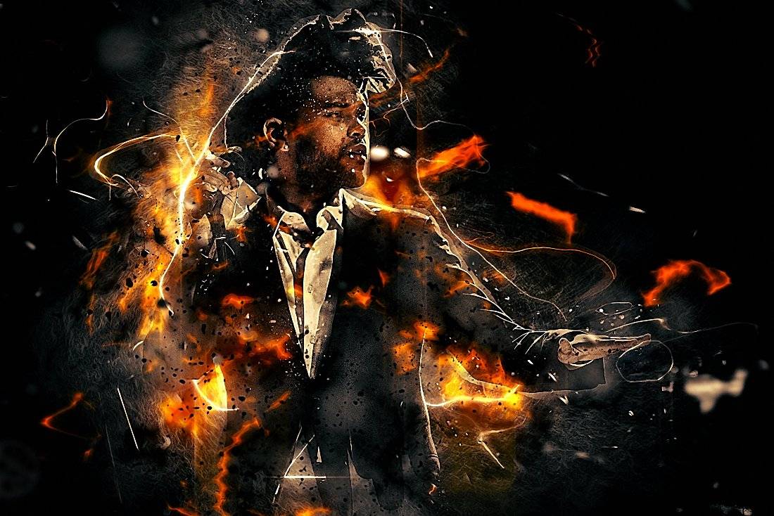The Weeknd Abel Makkonen Art - Poster | Canvas Wall Art Print