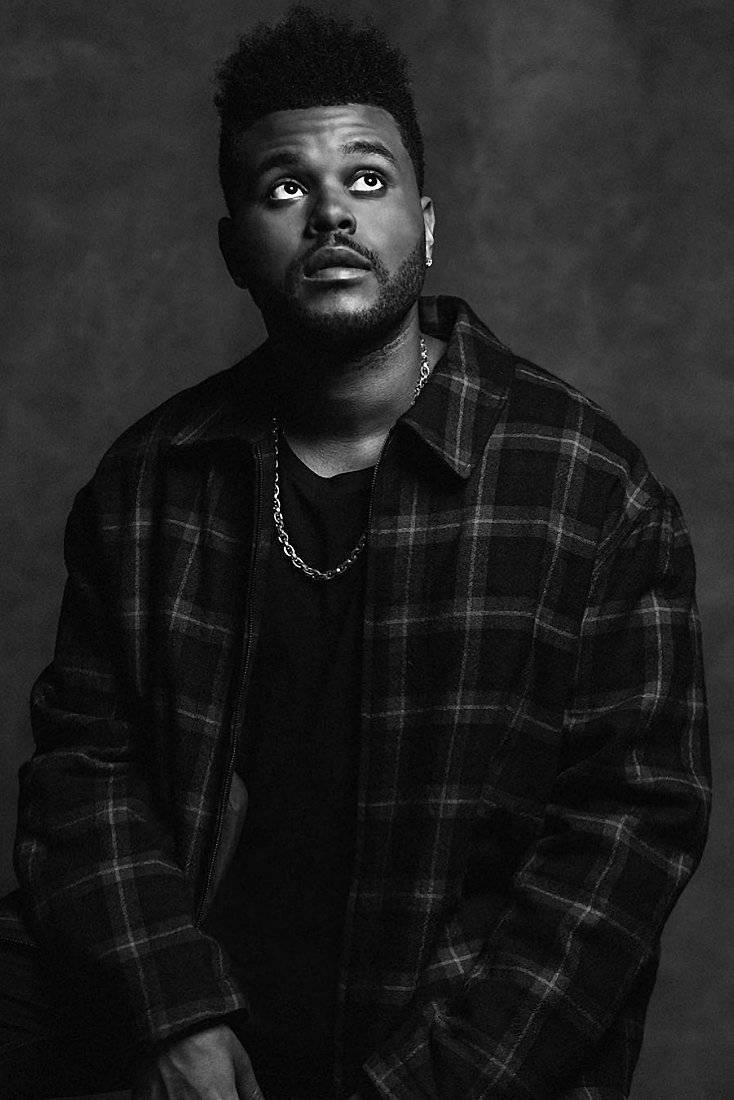 The Weeknd Abel Makkonen Black White - Poster | Canvas Wall Art Print