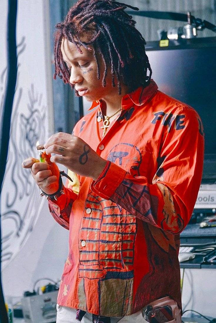 Trippie Redd Smoke Rap - Poster | Canvas Wall Art Print