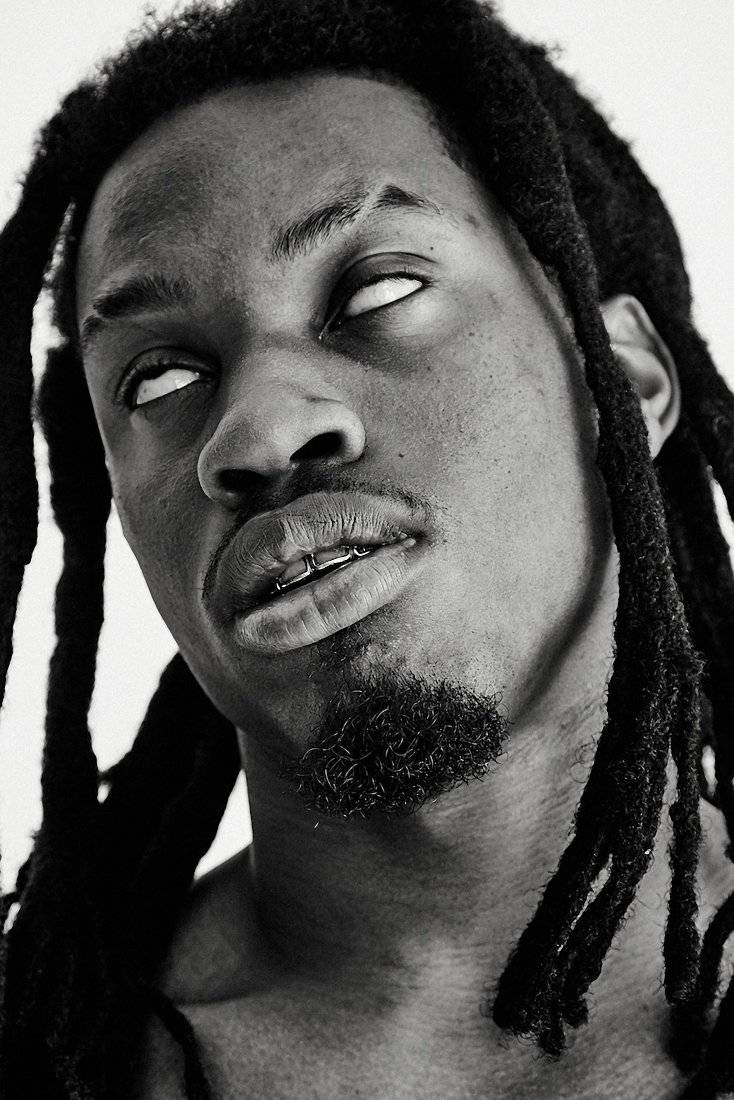 Denzel Curry Rapper Face - Poster | Canvas Wall Art Print