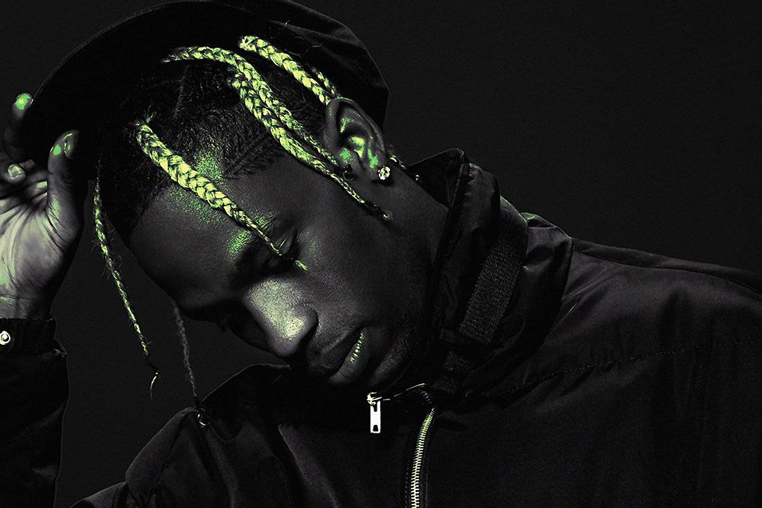 Travis Scott Monochrome - Poster | Canvas Wall Art Print