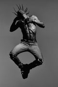 Travis Scott Jump Monochrome - Poster | Canvas Wall Art Print
