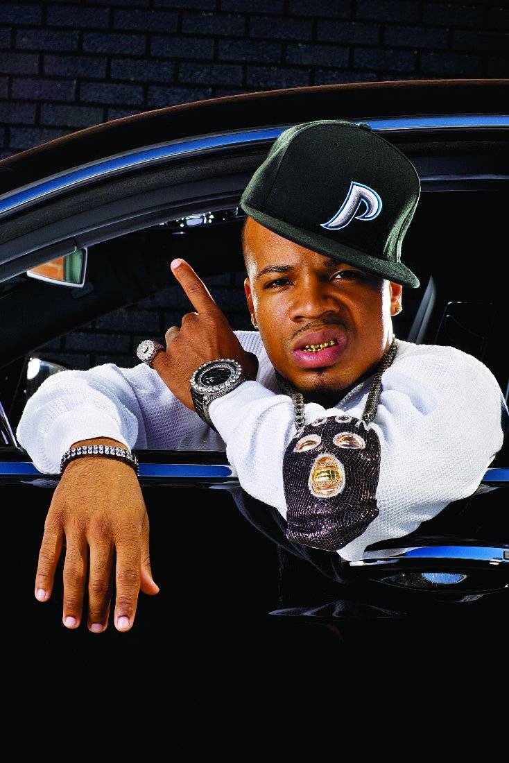 Plies Rap Car - Poster | Canvas Wall Art Print