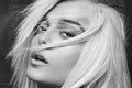 Bebe Rexha Face Monochrome - Poster | Canvas Wall Art Print