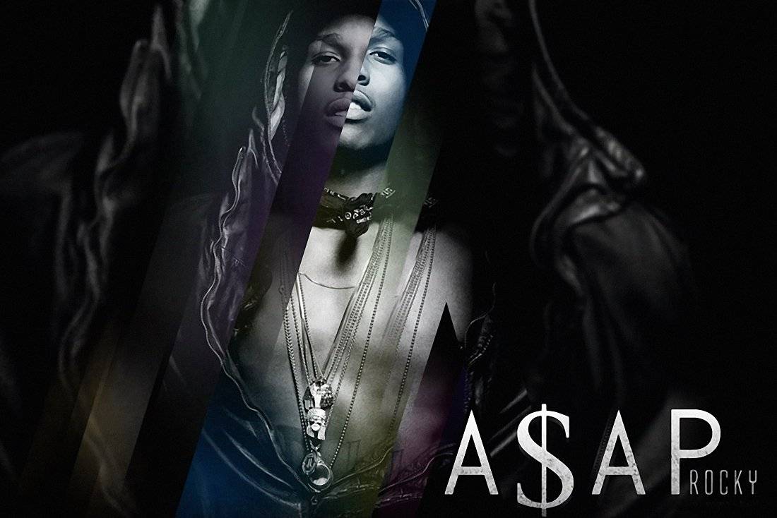 Asap Rocky Artwork - Poster | Canvas Wall Art Print