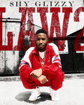 Shy Glizzy Rapper - Poster | Canvas Wall Art Print